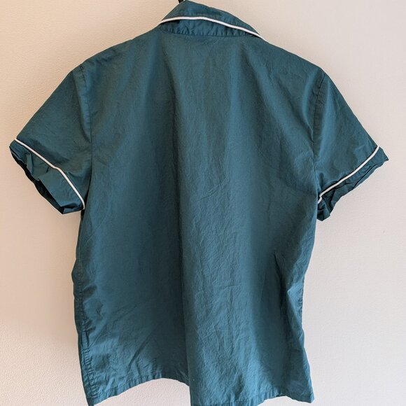 J.Crew Pajama Set – Green (Shirt & Shorts) - Picture 6 of 11